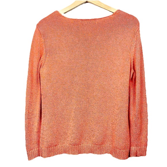 Crazy Horse Collection Embroidered Sweater Womens Size Large Floral Whimsigoth - Picture 2 of 9